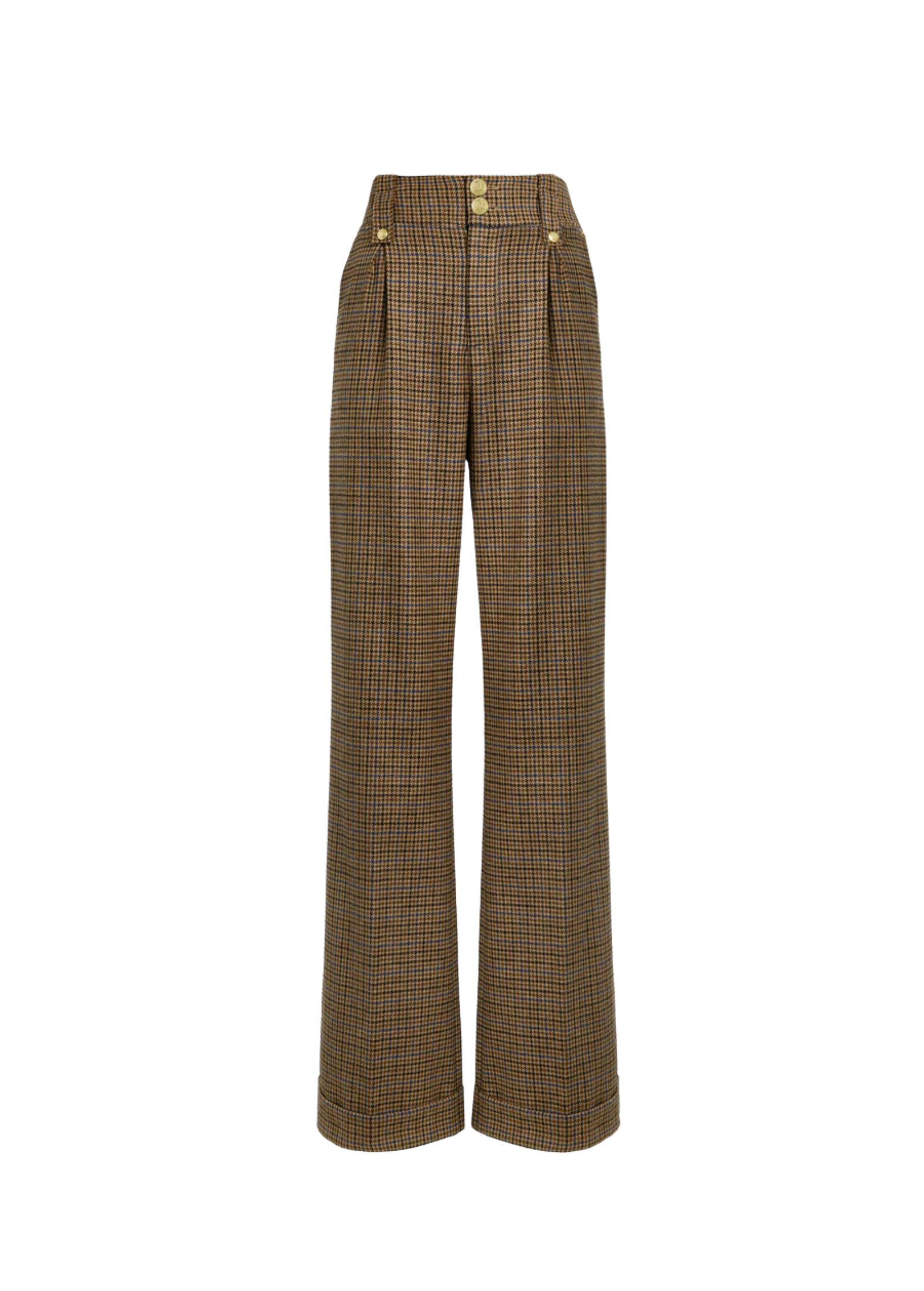 Check Tweed Trousers