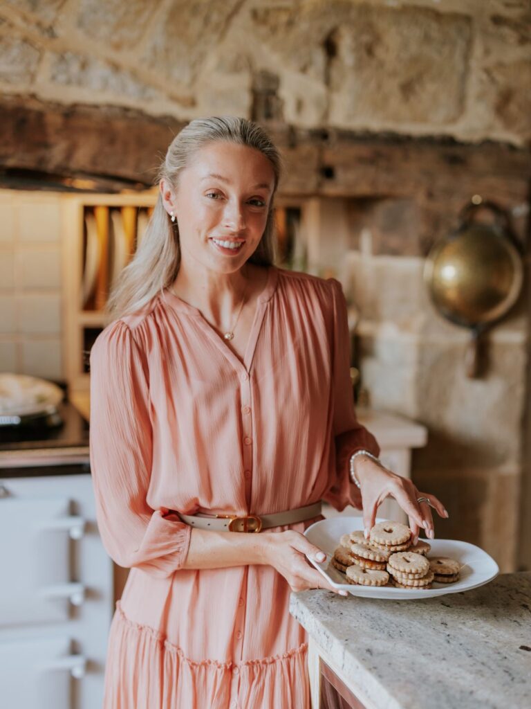 My Rhubarb &amp; Rose Jammy Dodger Recipe