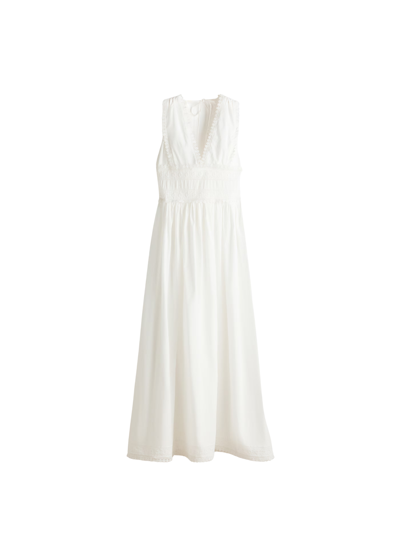 Picot Cotton Dress
