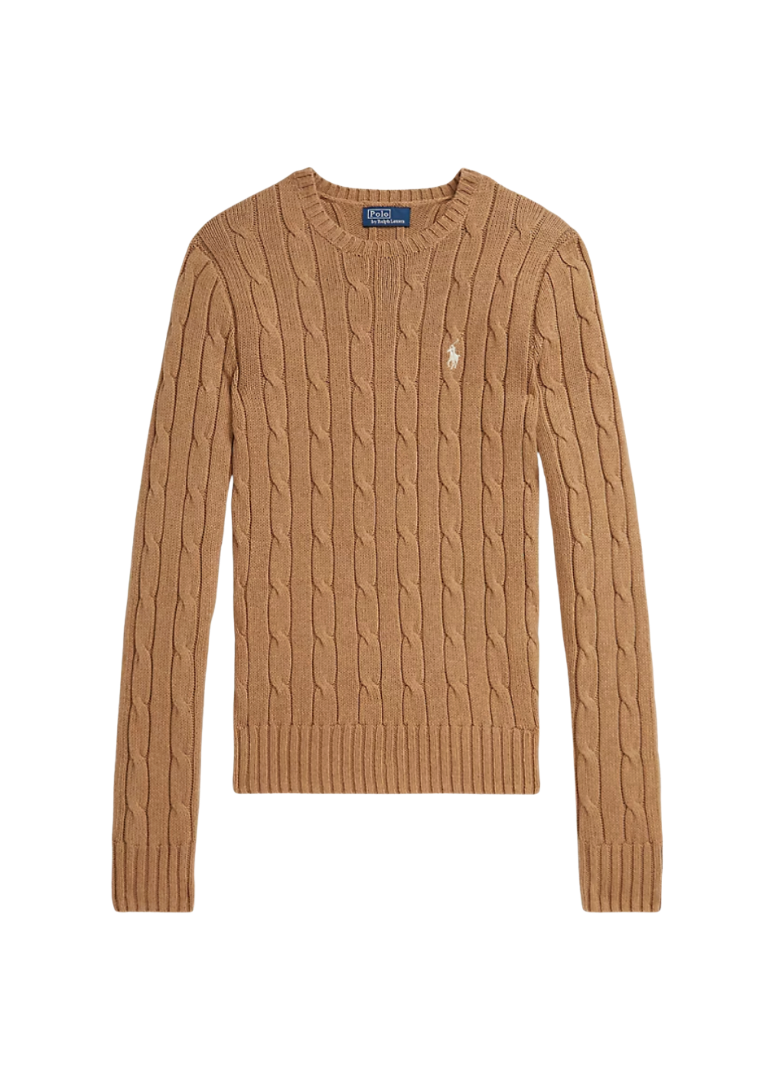 Cable-Knit Crewneck Jumper