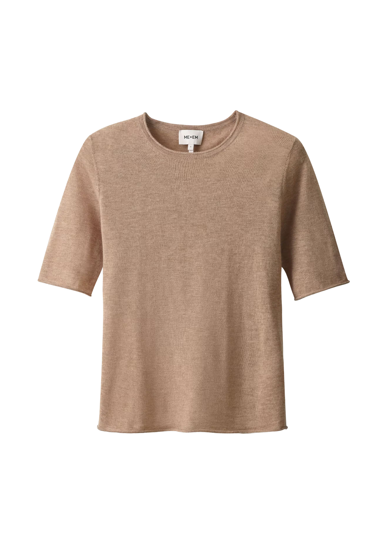 Raw Edge Knit Tee