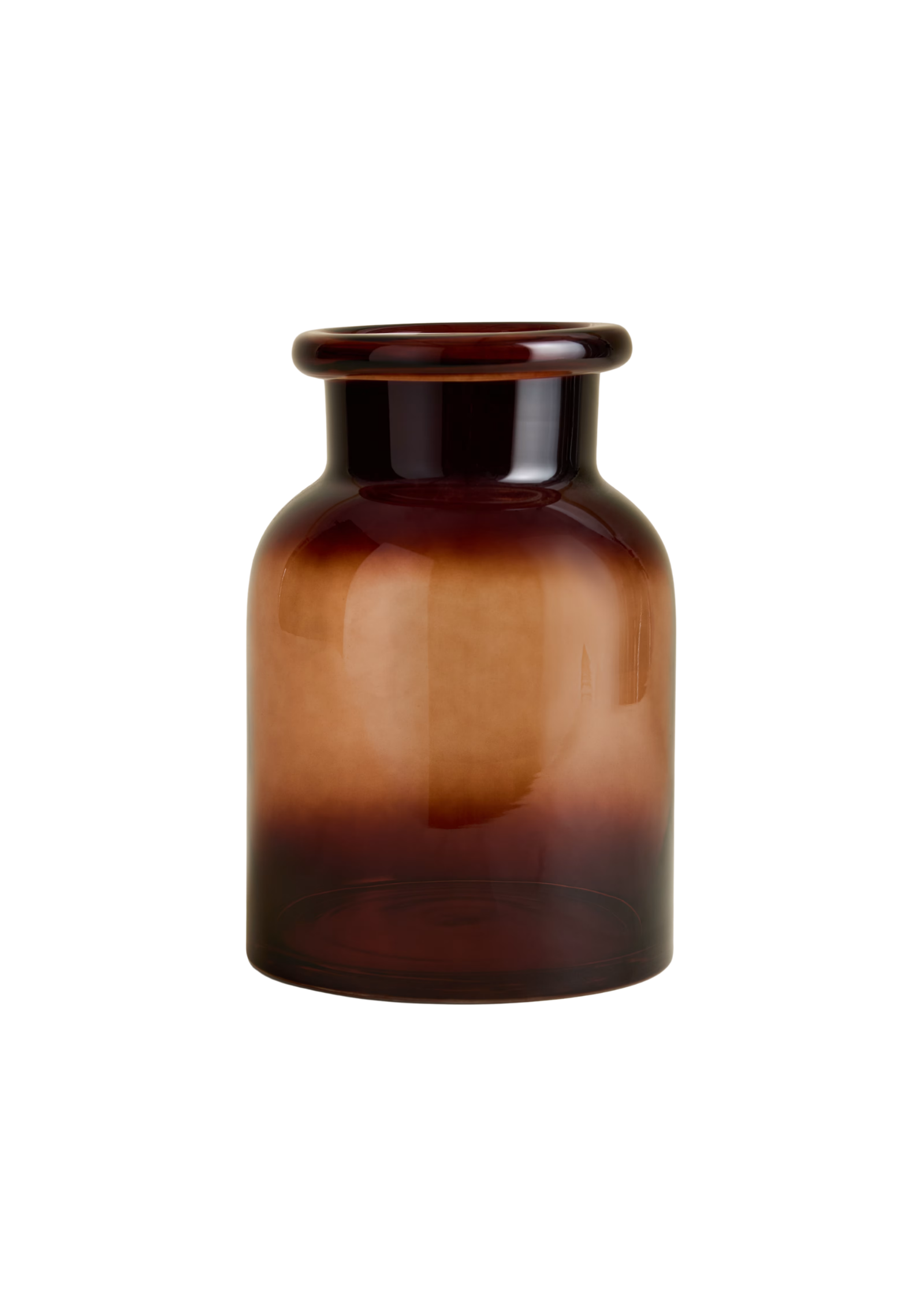 Smoked Glass Vase