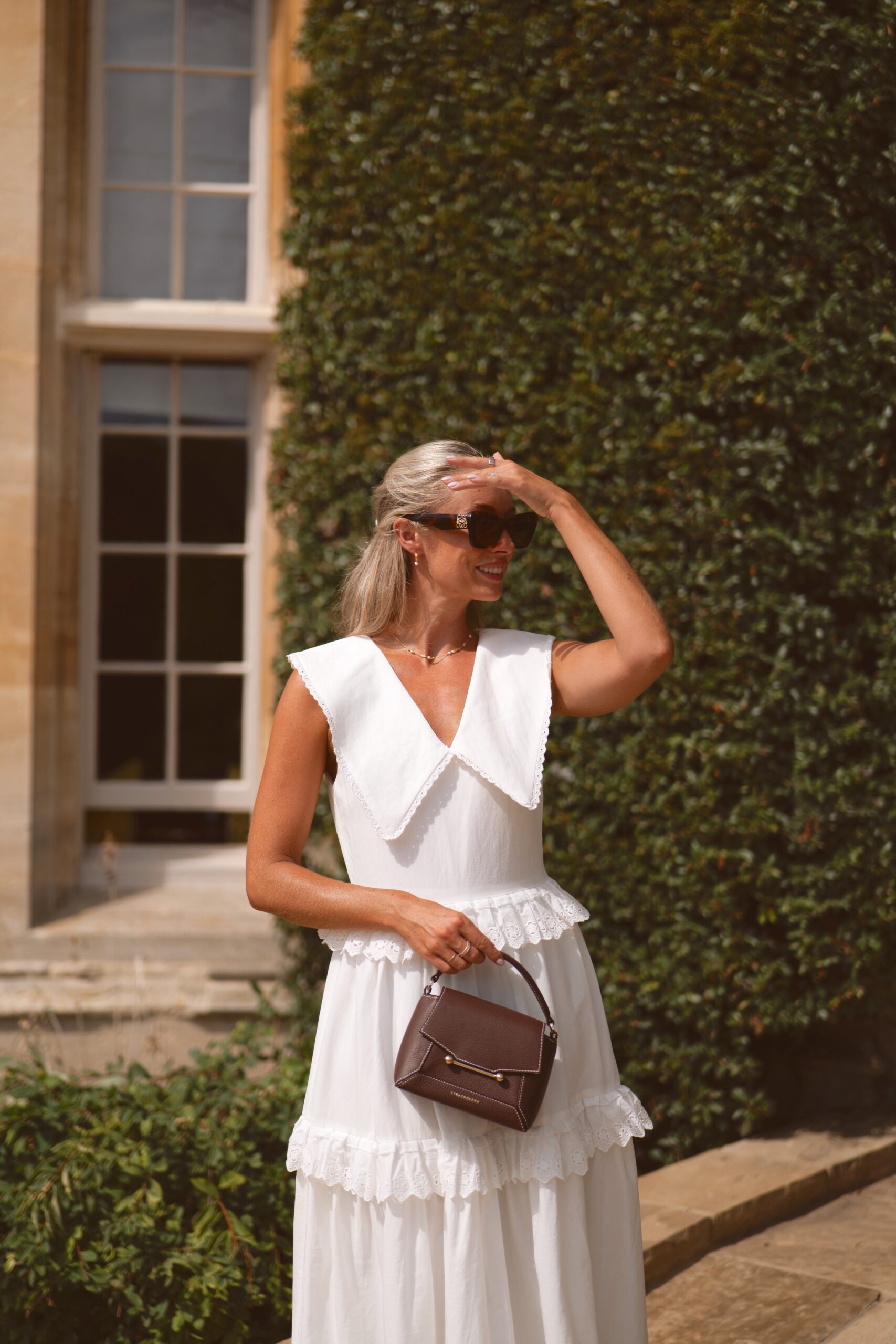 White Sister Jane Dress