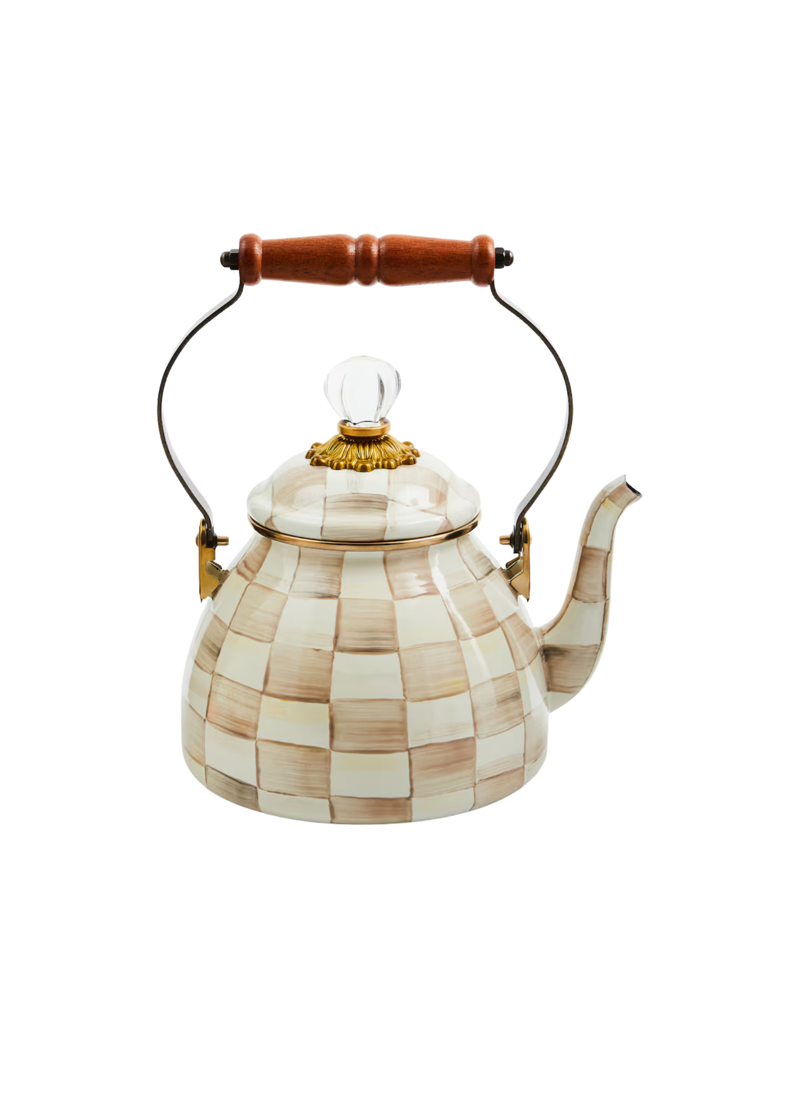 Mocha Check Kettle