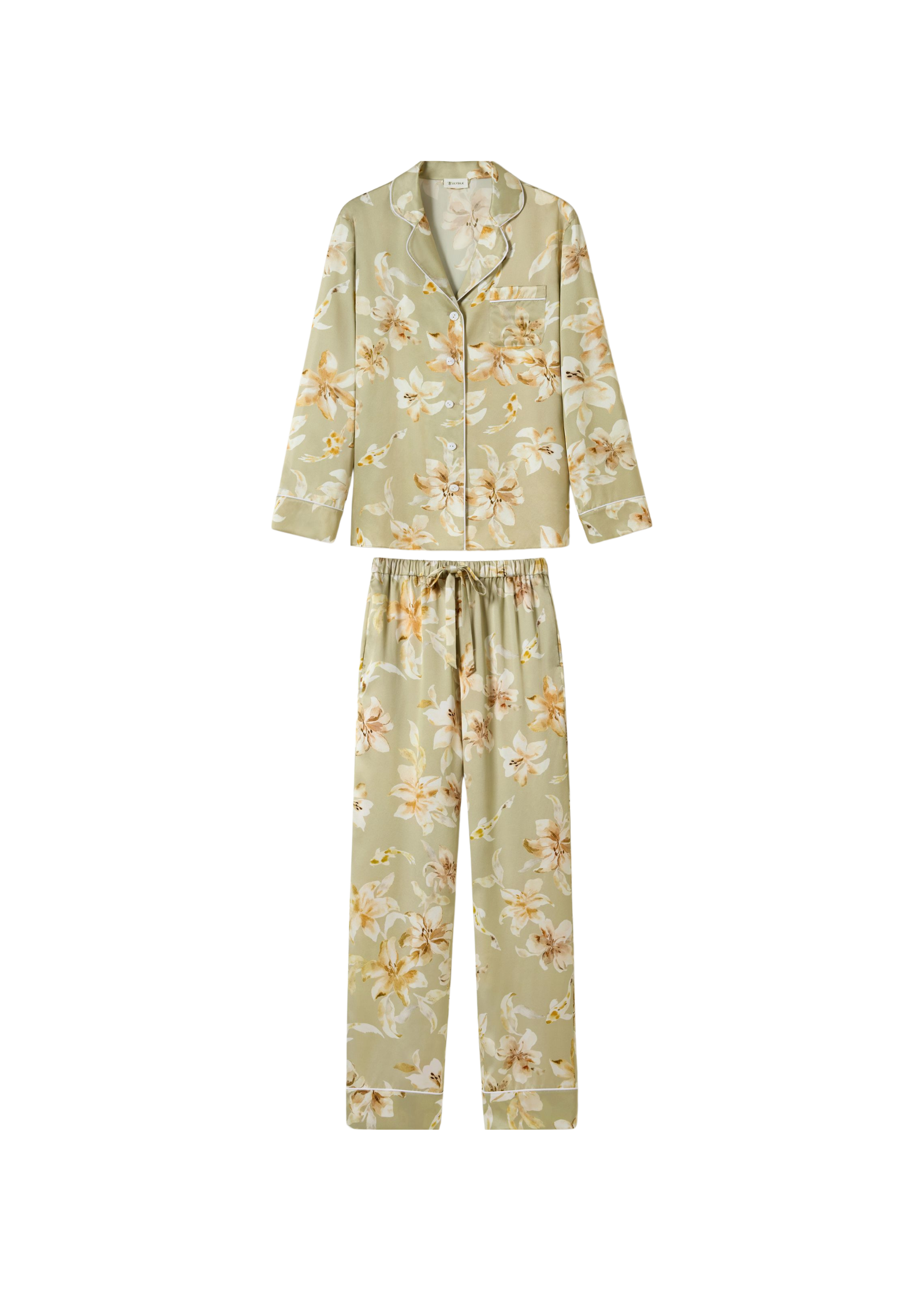 Silk Pyjamas Set